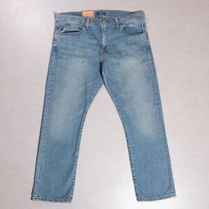 NWT Polo Ralph Lauren Varick Slim Straight Stretch Blue Jeans Men's 38x30 READ